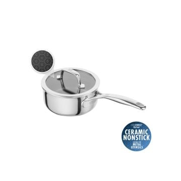 ZWILLING Peak Ceramic Hybrid Non-Stick Saucepan, 16cm