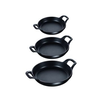 Staub Cast Iron Stackable Dish, Round