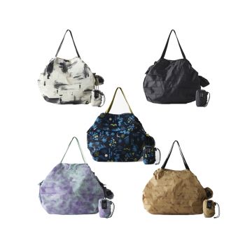 Shupatto Water Repellent One-Pull Foldable Bag