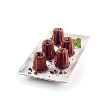 Silikomart Classic Canelé Mould, 15 Cavities