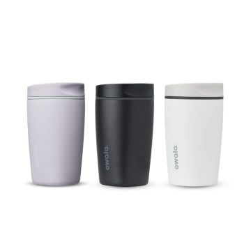 Owala SmoothSip Slider Insulated Coffee Tumbler, 355ml