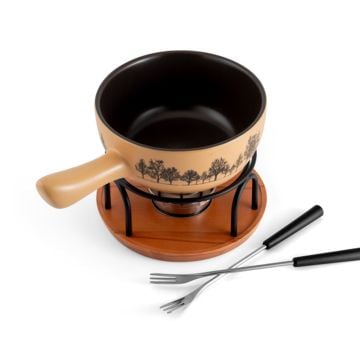 Swissmar Jura Ceramic Cheese Fondue Set