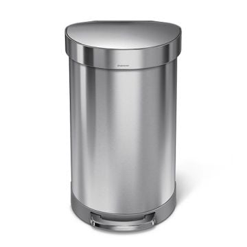 simplehuman Semi Round Step Bin, 45L