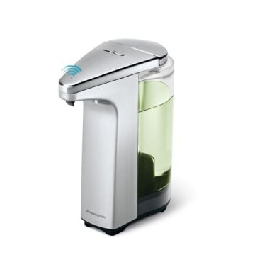 simplehuman Sensor Pump with Soap, 237ml Steel