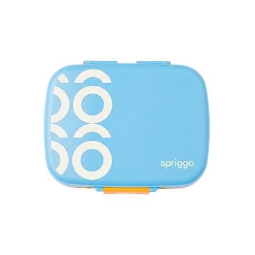 Spriggo Vault Funk Kids Lunch Box, Ocean Orange
