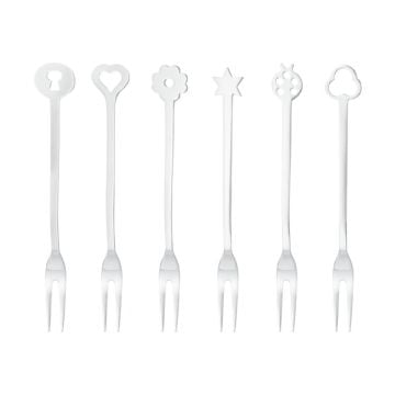 Sambonet Portafortuna Party Fork 6pcs Stainless Steel