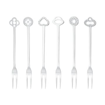 Sambonet Oriental Party Fork 6pcs Stainless Steel