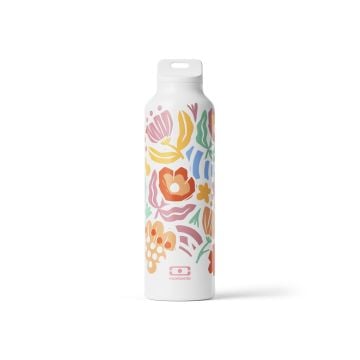 Monbento Insulated Steel Bottle with Infuser, Papercut