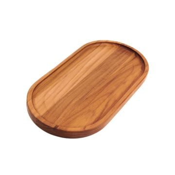 Teakhaus Essential Medium Oval Serving Tray