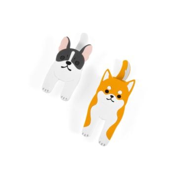 Trendform Clip & Hook Dog Magnets, Set of 2