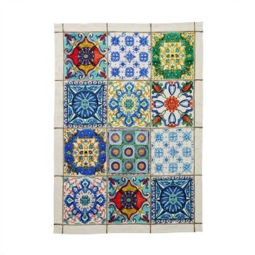Tessitura Toscana Camastra-Blu Kitchen Towel