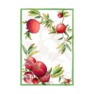 Tessitura Toscana Zakuro Verde Kitchen Towel