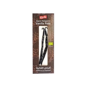 Fiesta Organic Madagascan Vanilla Pods, Set of 2