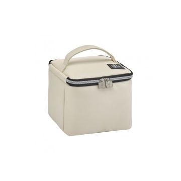 Be Cool City Basket Mini Cooler Bag, Cream White