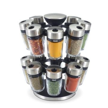 Cole and Mason Herb and Spice Carousel 16 Jars