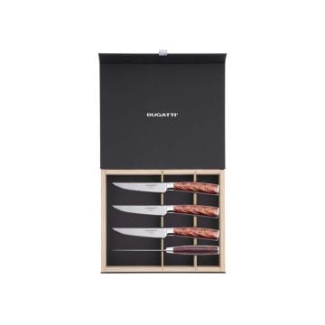 Bugatti Brasserie Serrated Steak Knives, Set of 4