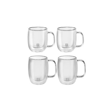 ZWILLING Sorrento Plus Double Wall Espresso Mugs, Set of 2