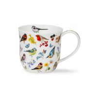 Dunoon Cumbrae Mug, Bird Garden Robin