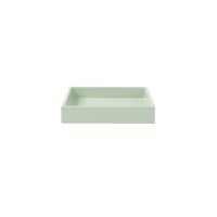 Mojoo Lux Square Lacquer Tray Dusty Mint, 19x19cm