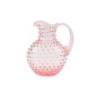 Anna Von Lipa Paris Hobnail Jug, Natural Pink