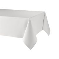 Atenas Lino Stain Repellent Rectangular White Tablecloth, 150x250cm