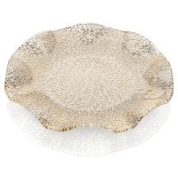 IVV Special Gold Scalloped Platter