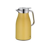 Alfi Skyline Tea Flask, Mustard and Chrome