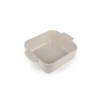 Peugeot Appolia Ecru Square Baking Dish, 18cm