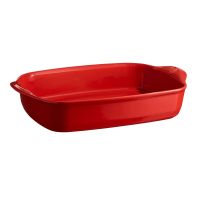 Emile Henry Rectangular Oven Dish Red, 42x28cm