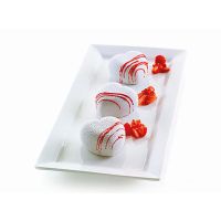 Silikomart 3D Mini Heart Cake Mould, 8 Cavities