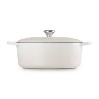 Le Creuset Cast Iron Oval Casserole Meringue, 31cm