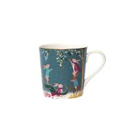 Portmeirion Woodland Tales Mug, Rabbit Sleigh