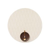 Chilewich Arrow Round Placemat, Porcelain