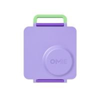 OmieLife OmieBox Kids Bento Box with Insulated Thermos, Lilac Purple