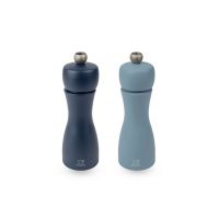 Peugeot Tahiti Duo Salt &amp; Pepper Mills Air Azure, Set of 2