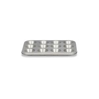 Patisse Silver Top Mini Muffin Pan, 12 Cavities