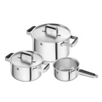 ZWILLING Pure Cookware Silver, Set of 3