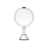 simplehuman Sensor Mirror with Touch-Control Brightness, White