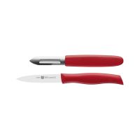 ZWILLING TWIN Grip Paring Knife and Peeler, Set of 2