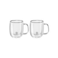 ZWILLING Sorrento Plus Double Wall Espresso Mugs 80ml, Set of 2