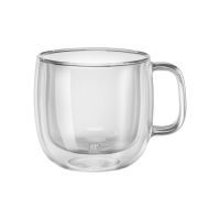 ZWILLING Sorrento Plus Double Wall Cappuccino Mugs 450ml, Set of 2