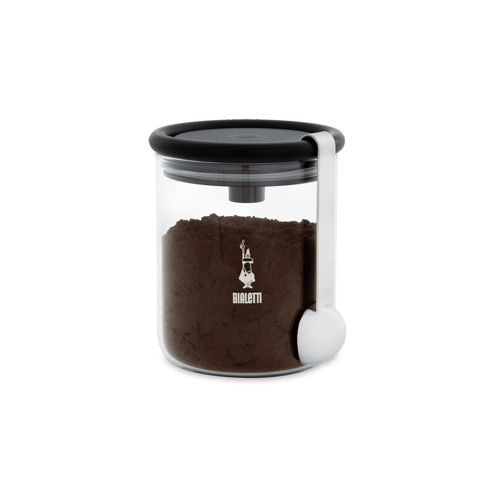 برطمان حفظ قهوة موكا مع ملعقة، بياليتي 