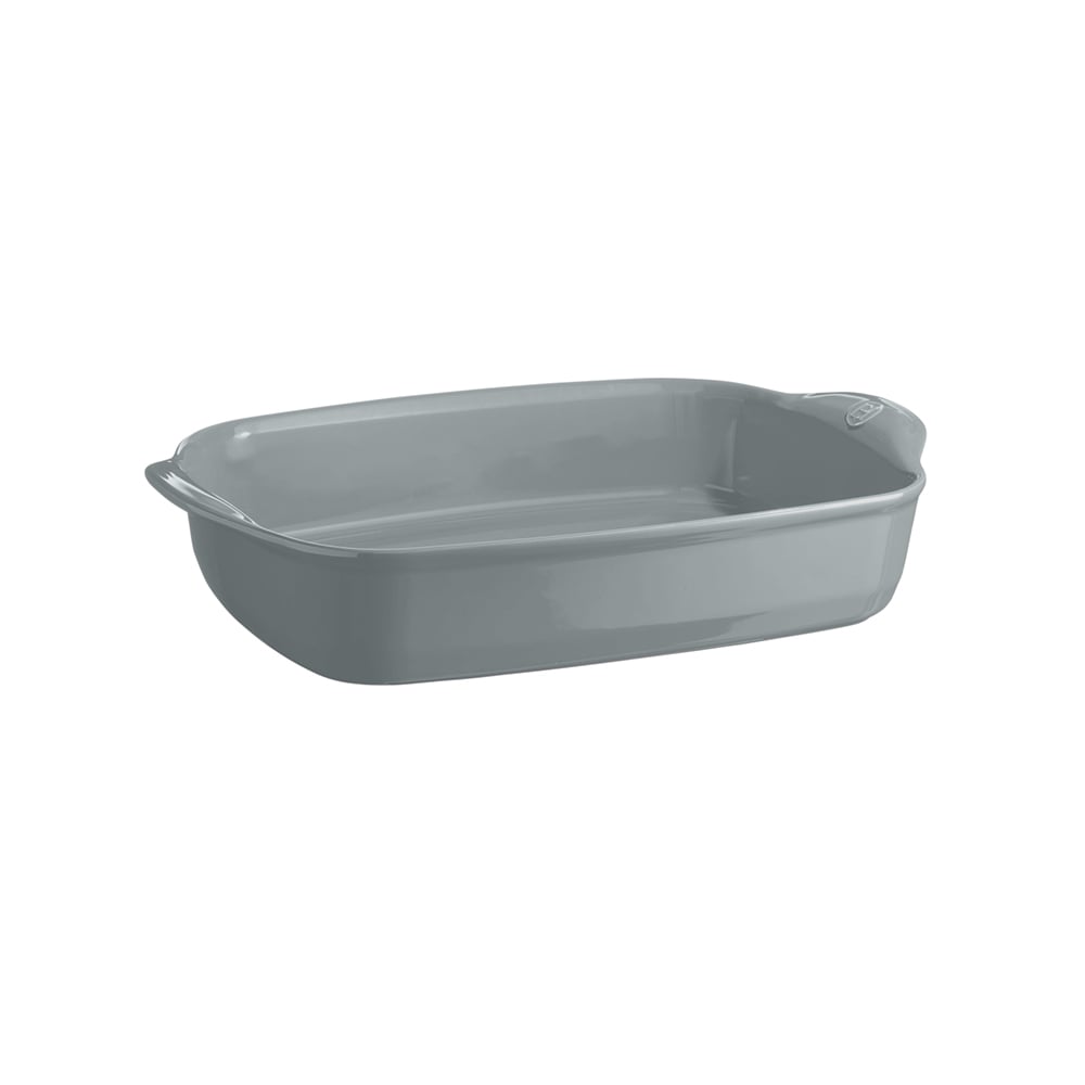Emile Henry Rectangular Oven Dish Pearl Grey, 42x28cm