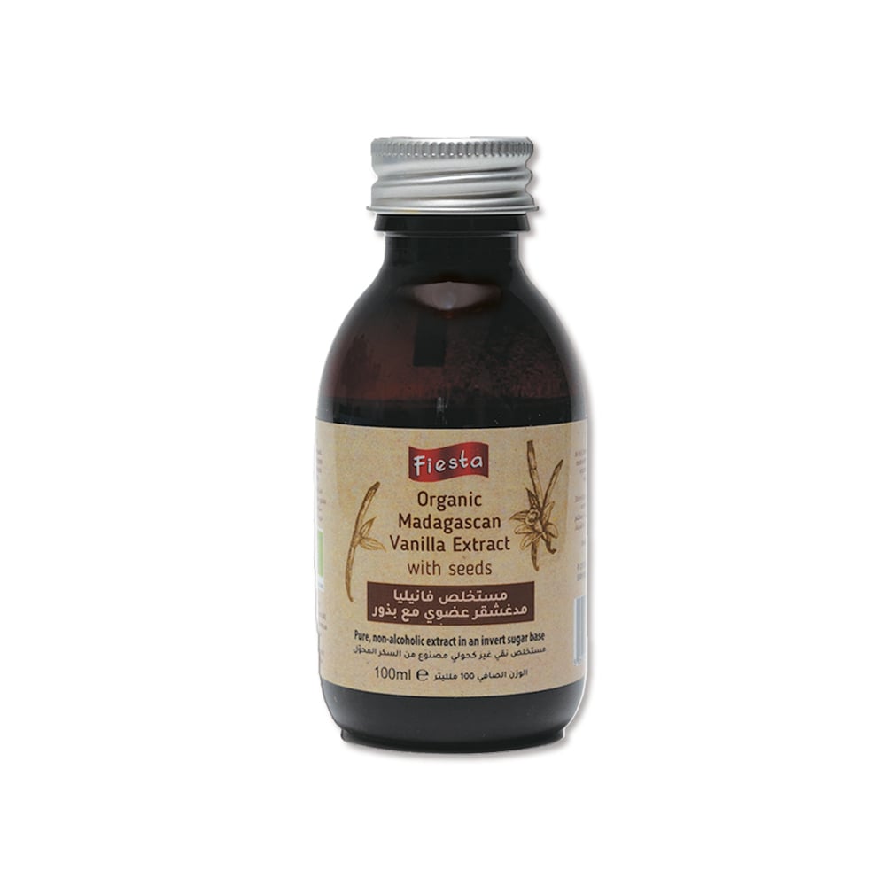 مستخلص فانيلا مدغشقر مع بذور، عضوي، فييستا