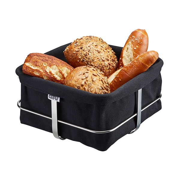 سلة تقديم الخبز، أسود، جيفو