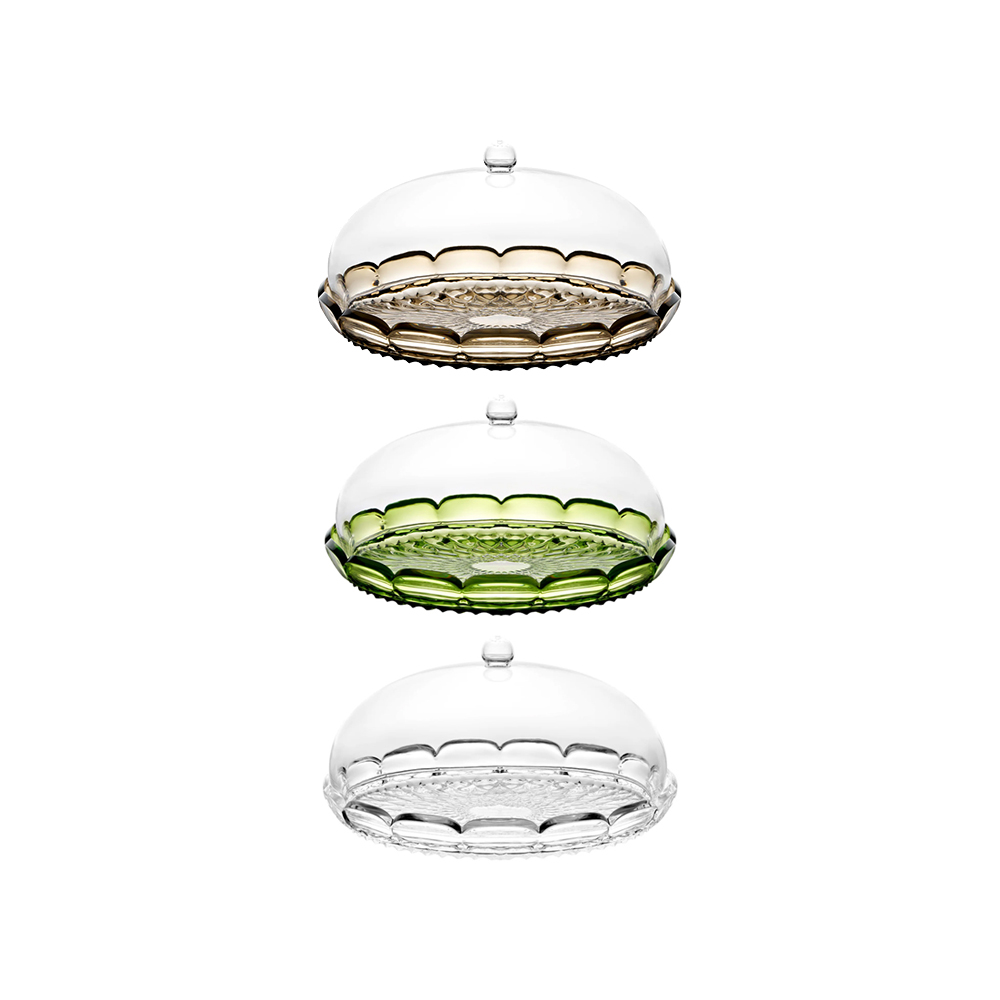 طبق كيك مع غطاء قبة، فانيتي، جوزيني