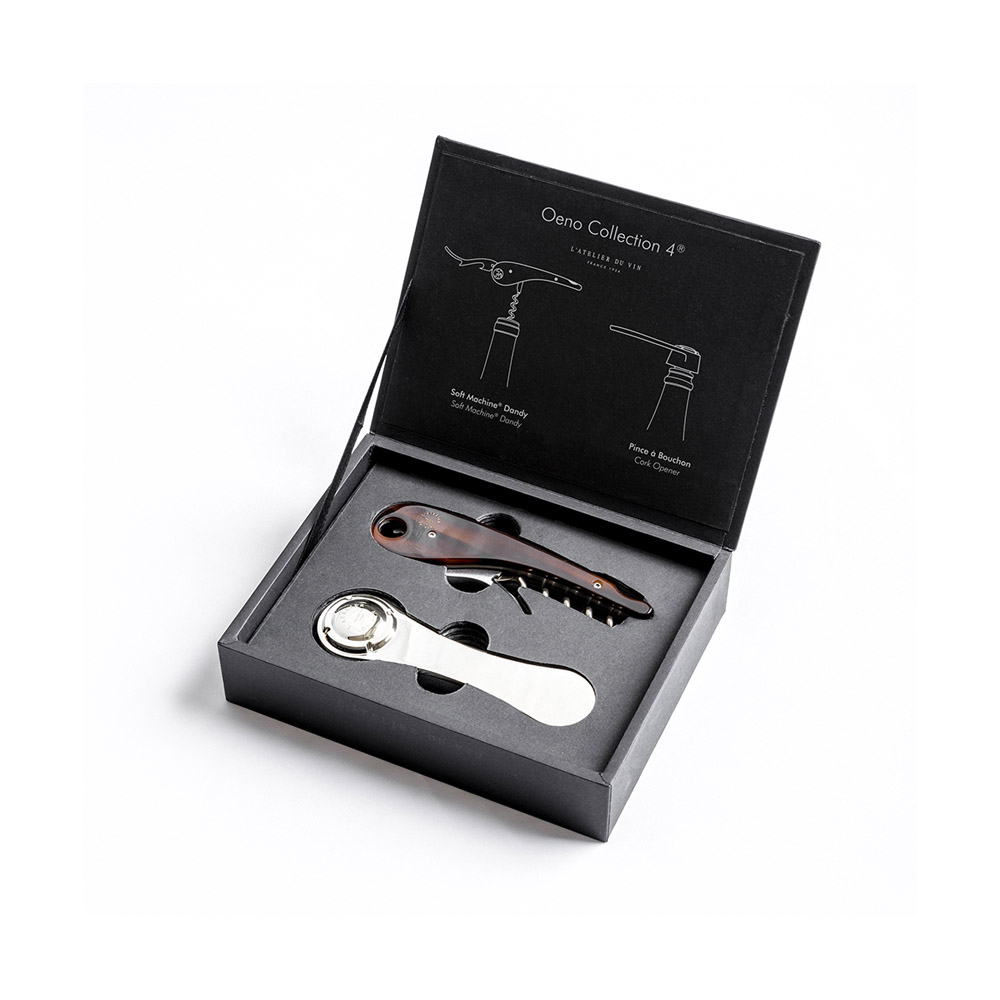 طقم هدية 2 فتاحات زجاجات سوميلير أوينو كوليكشن 4 لاتوليه دوفان