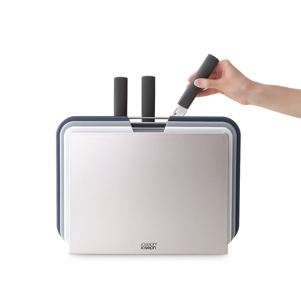 طقم 7 قطع ألواح تقطيع وسكاكين، جوزف جوزف