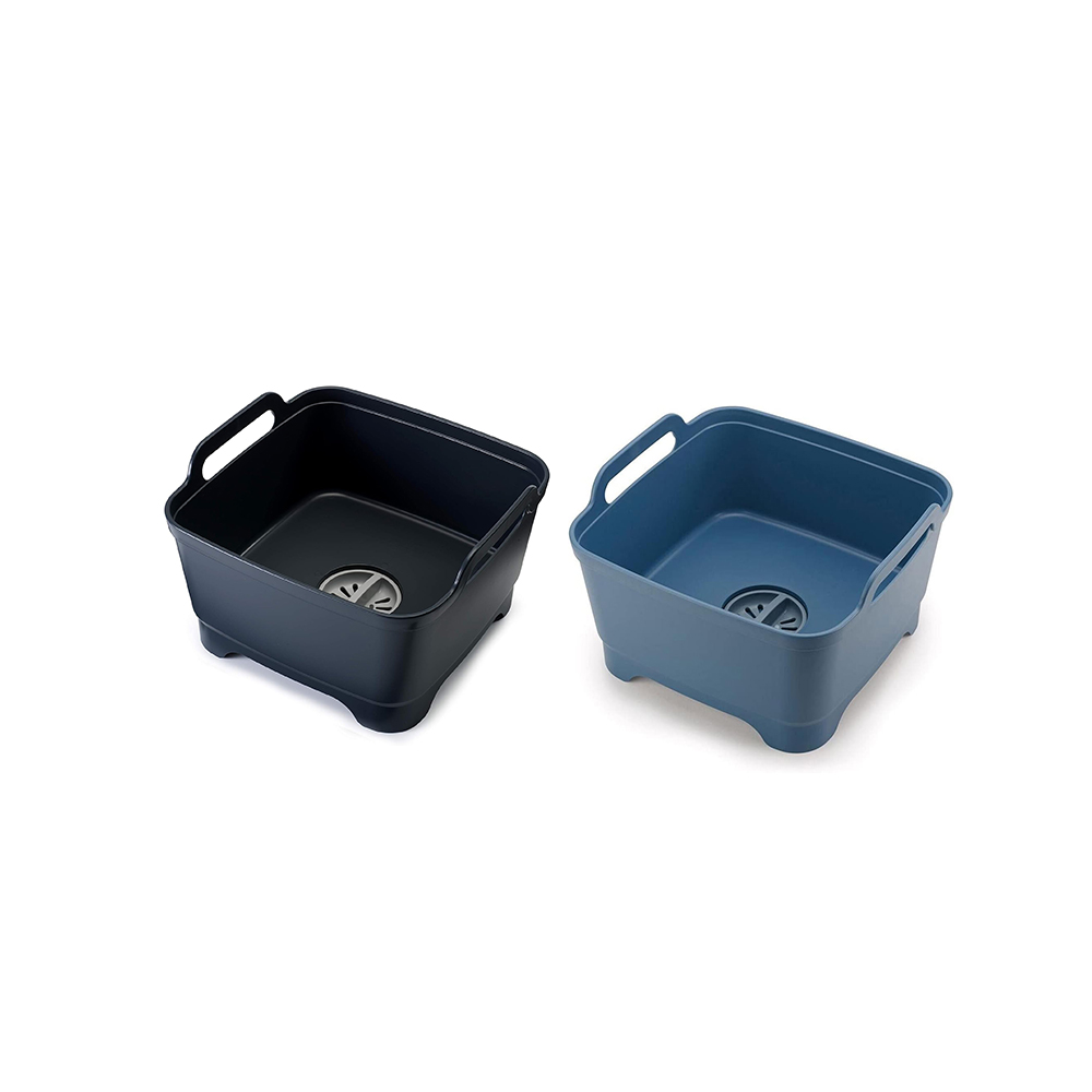 وعاء تنظيف أطباق مع فتحة تصريف، واش آند دراين، جوزف جوزف 