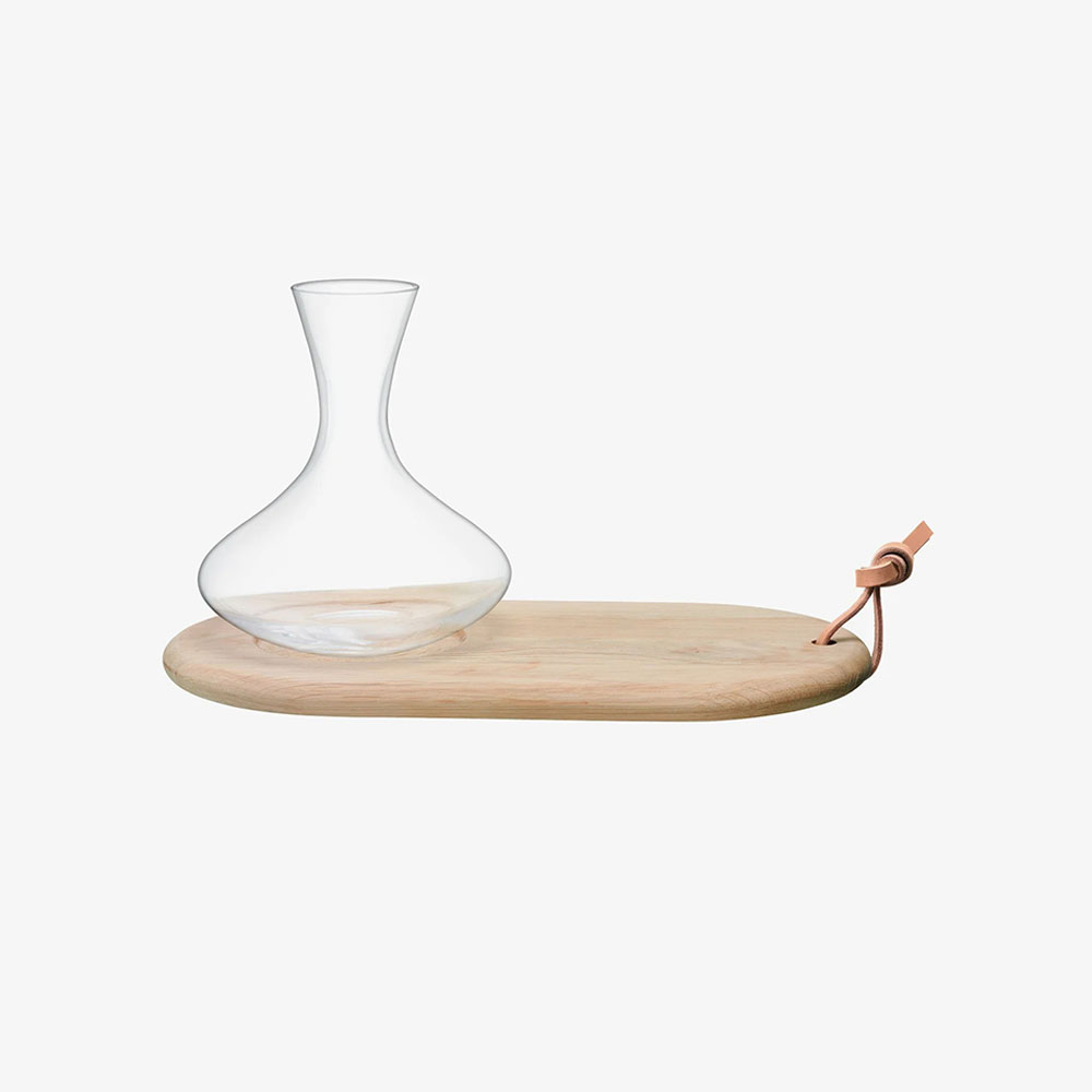 لوح خشب بلوط للجبنة مع إبريق، أل أس آي انترناشونال